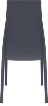Стул пластиковый Miranda 45X56X94 CM серый