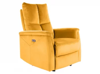 Кресло Signal NEPTUN VELVET BLUVEL 68 раскладное (карри)