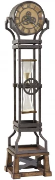 Напольные часы в стиле стимпанк Hourglass 47X44X197 CM
