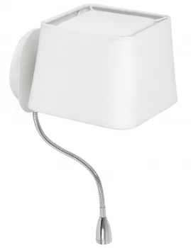 Бра с ридером Sweet LED 20X25X45 CM белое
