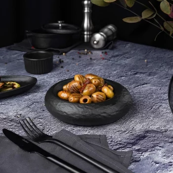 Тарелка Black Raw Stellar Ø15 CM