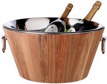 Емкость для охлаждения вина из тика и стали Rofer 52X46X23 CM