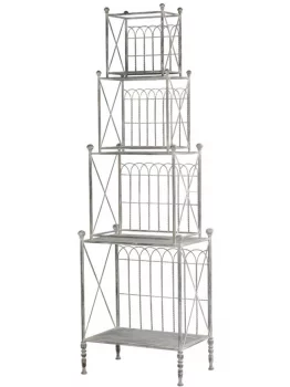 Стеллаж кованый Прованс 64.7X43.1X204.4 CM