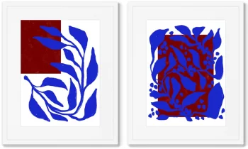 Диптих Coloristics Composition No1 42X52 / 42X52 CM