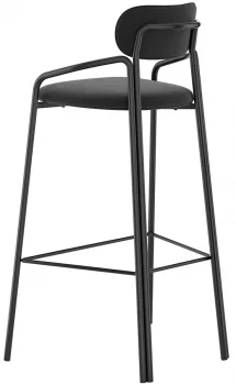 Стул барный Ror 62X51X97 CM чёрный