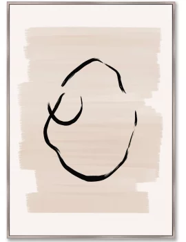 Репродукция на холсте Close your eyes 75X105 CM
