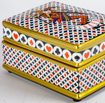 Шкатулка Poker 18X13X8 CM