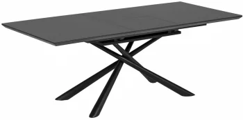 Раздвижной стол со стеклянной столешницей Theone 160-210X90X76 CM