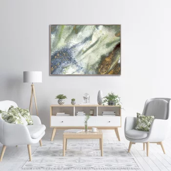 Репродукция картины на холсте Rainy day 105X75 CM