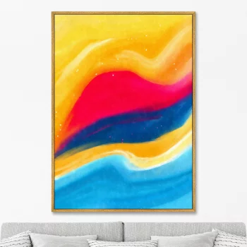 Постер на холсте Landscape etude 75X105 CM