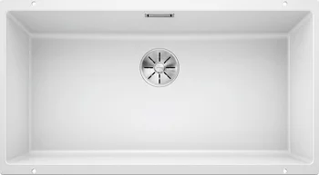 Кухонная мойка Blanco Subline 800-U (белый, c отводной арматурой InFino®)