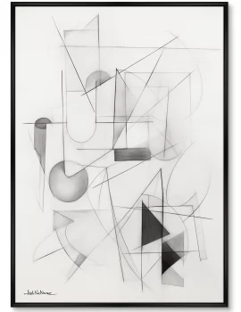 Постер на холсте Search for the Forms 75X105 CM