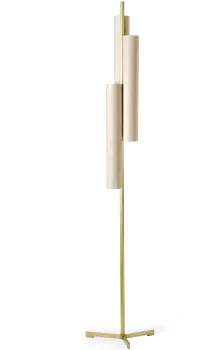 Торшер Black Note Triplet 40X35X188 CM Ivory White