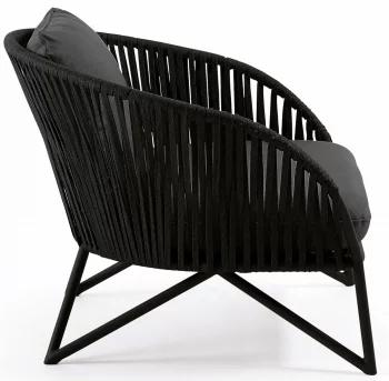 Кресло Branzie 92X87X77 CM чёрное