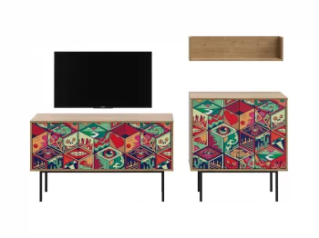 Композиция Boho Color 1 208X40X90,5 CM