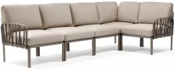 Диван садовый с подушками Komodo 294X154X88 CM