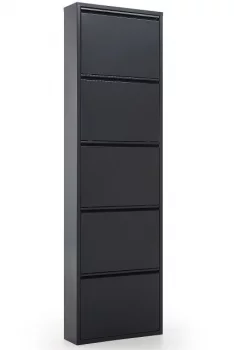 Шкаф для хранения обуви Ode 50X15X69 CM тёмно серый