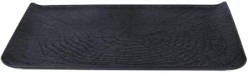 Платформа для подачи Black Raw Wood 30X15 CM