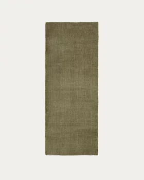 Зелёный ковёр-дорожка Empuries 80X200 CM