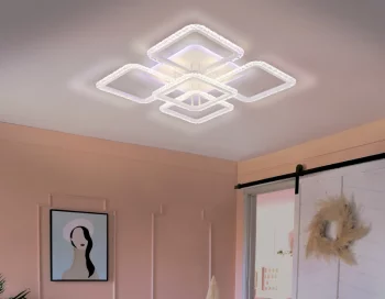 Потолочный LED-светильник Acrylica 73X73X13 CM