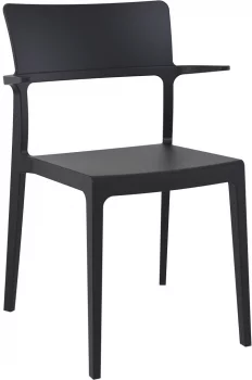 Стул Plus 58X55X84 CM чёрного цвета
