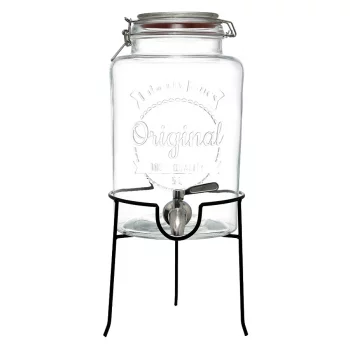 Диспенсер для напитков с подставкой maison jar, 5 л