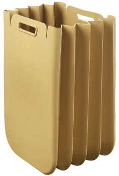 Корзина для белья складная Eco Packly 30X25X45 CM горчичная
