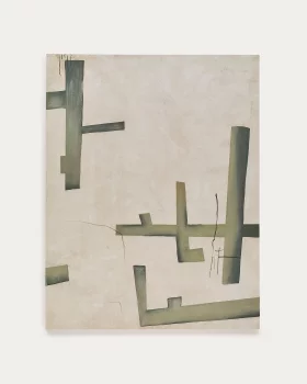 Абстрактный холст Fida зелёный 180X140 CM