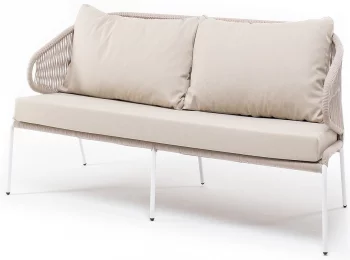Двухместный плетёный диван Милан 145X65X83 CM