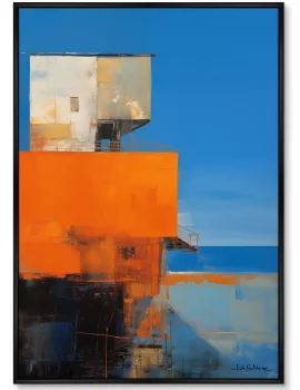 Постер на холсте And the Sea is So Close 75X105 CM