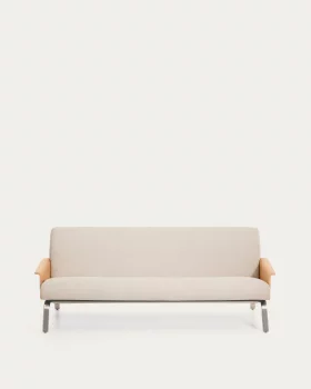 Диван Amsen на 3 места бежевый 205X86X77 CM