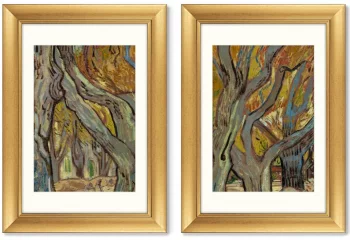Диптих The Large Plane Trees 51X71 / 51X71 CM