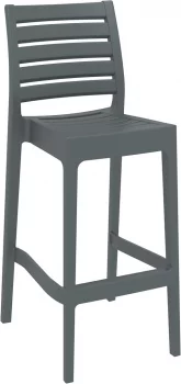 Стул пластиковый барный Ares 45X51X108 CM