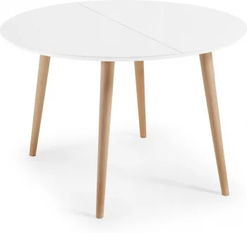 Раздвижной круглый стол Oakland 120-200X120X74 CM