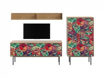 Композиция Boho Color 6 248X40X150 CM