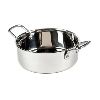 Кастрюля для подачи 13,4 см h5 см 625 мл круглая нерж. P.L. Proff Cuisine