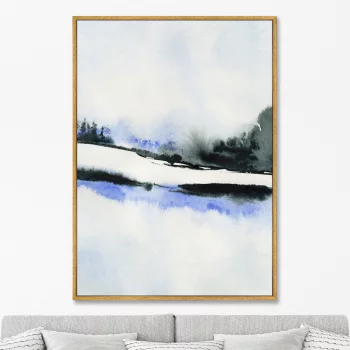 Постер на холсте Winter etude 75X105 CM