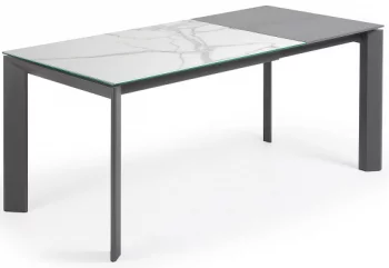 Раздвижной стол с керамической столешницей Axis 120-180X80X76 CM