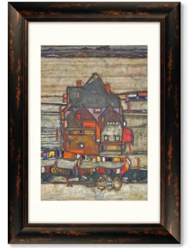 Диптих Houses with Laundry 51X71 / 51X71 CM