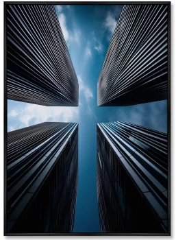 Набор из двух постеров на холсте Urban Landscape 75X105 / 75X105 CM