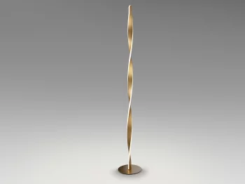 Торшер Twist золотой 22X150 CM