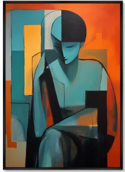 Репродукция на холсте And I miss you too 75X105 CM