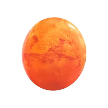 Потолочный детский светодиодный светильник Mars 34X10X34 CM