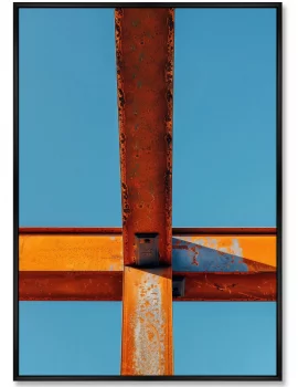 Постер на холсте Metal Lines 75X105 CM
