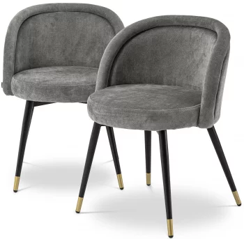 Комплект из двух стульев Chloe 58X58X77 / 58X58X77 CM
