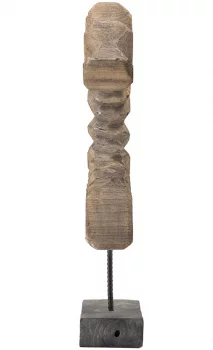 Декоративный элемент из павловнии Lin 52X13X73 CM