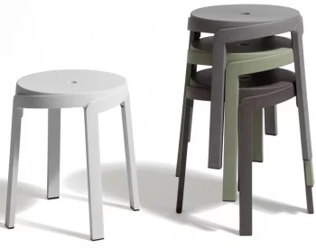Табурет пластиковый Stack Mini 37X37X47 CM