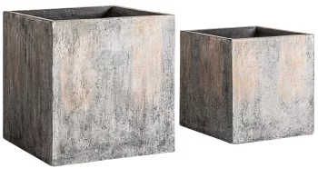 Набор из двух кашпо Arvit 70X70X66 / 56X56X53 CM