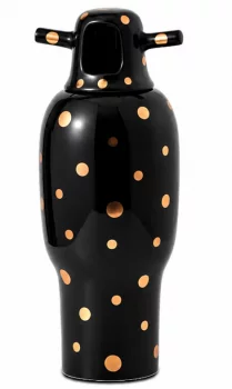 Керамическая ваза Polka Dot 13X13X34 CM