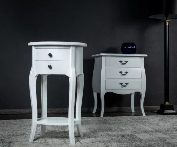 Тумба Fleur de Luar Blanc 46X36X75 CM